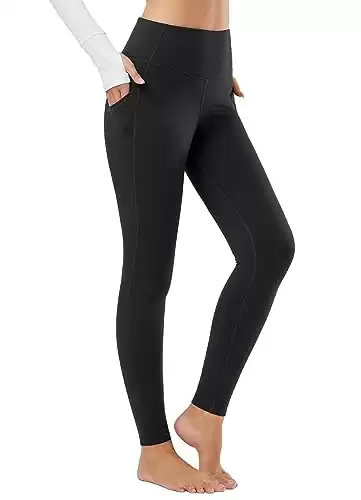 Women's Fleece Lined Leggings with Pockets