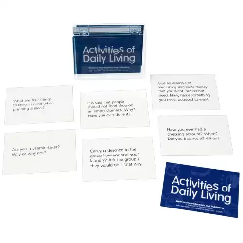 Activities of Daily Living Therapy Cards for Adults