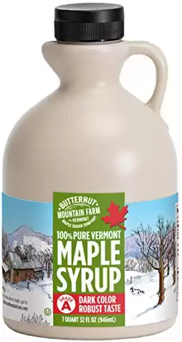 Butternut Mountain Farm Pure Vermont Maple Syrup - 32 Fl Oz