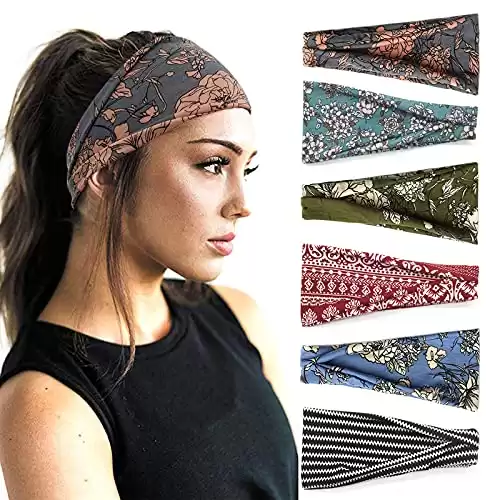 Boho Headbands, 6 Pack