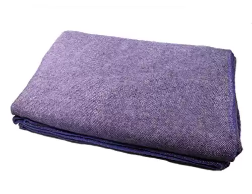 Biddy Murphy 100% Irish Wool Blanket, King Size, Made in Ireland, Imported, Various Colors