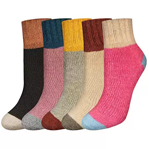 Women's Soft Wool Crew Socks