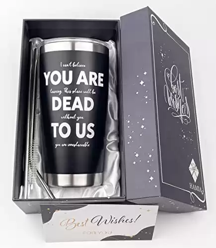 'You Are Dead To Us' Tumbler, Black
