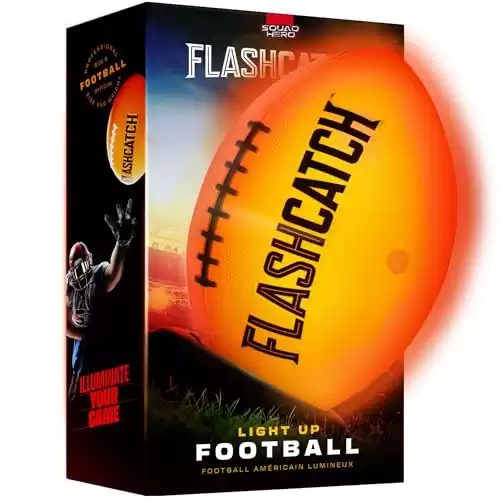 FlashCatch Glow in the Dark Football (Size 6)