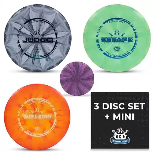 Dynamic Discs 3-Pack Disc Golf Starter Kit