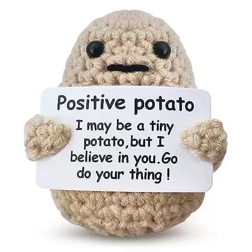 Funny Positive Potato, Wool, Knitted