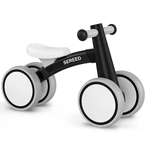 SEREED 4-Wheel Toddler Balance Bike (12-24 Months)