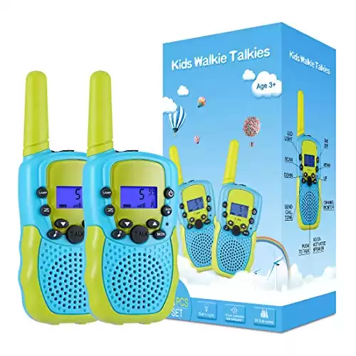 Walkie Talkie for Kids, Two-Way Radio Toy with 3 Mile Range