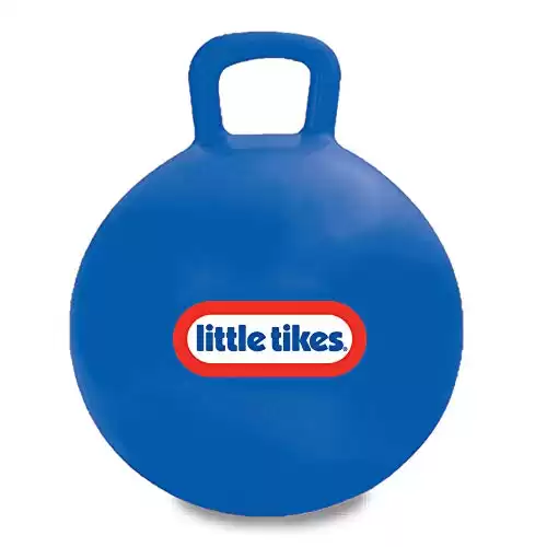 Little Tikes Blue Hopper 18" Inflatable, Durable, Vinyl Ball (Blue or Red)