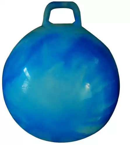 Hippity Hoppity Sit-on Bouncy Ball with Handle and Pump (20in)